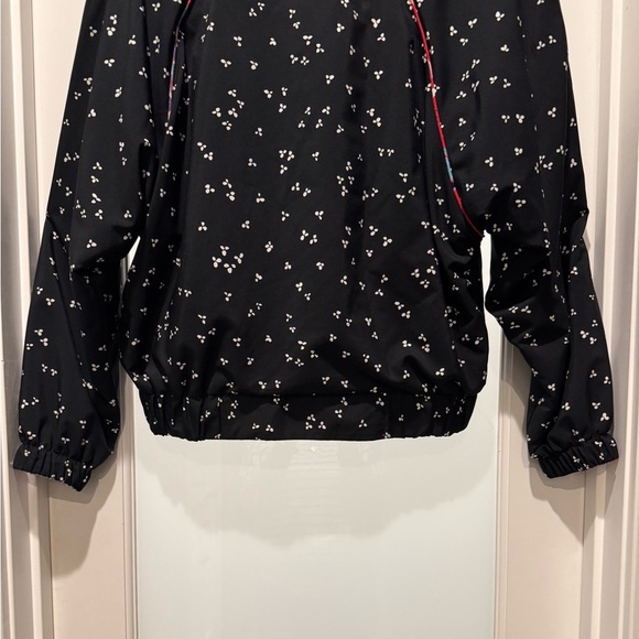 Vintage 90s Marcia Reversible Floral Bomber Jacket M – Talon Zipper Artsy Boho - Picture 10 of 17